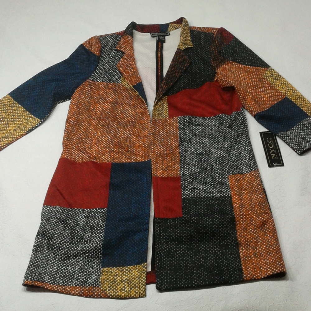 NYCC New York Clothing Co. Long Jacket Size M